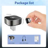 Adaptateur CarPlay Sans Fil Compact ou Clé USB – Android Auto, Wi-Fi Double Bande, Bluetooth 5.0, vue 5