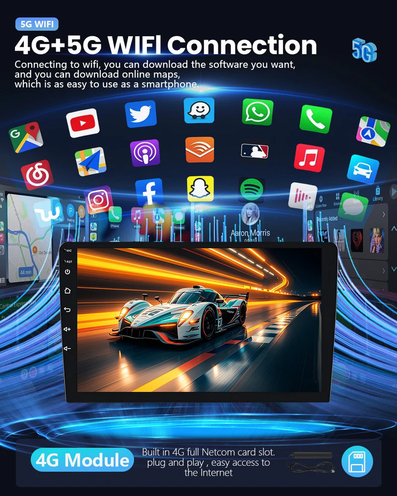 Autoradio CarPlay Volvo XC90 (2002-2014) – Écran 9 pouces, jusqu'à 16 Go + 256 Go, vue 17