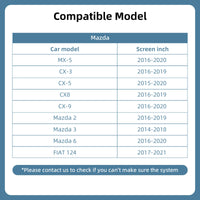 Boîtier CarPlay Mazda MZD Connect (2014-2021) – Écran d'origine conservé, vue 6