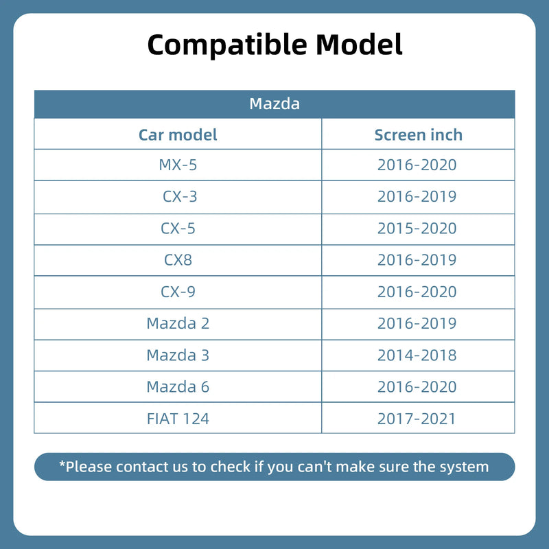 Boîtier CarPlay Mazda MZD Connect (2014-2021) – Écran d'origine conservé, vue 6