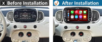 Autoradio CarPlay Fiat 500 (2016-2019) – Écran 7 pouces QLED, jusqu'à 8 Go + 256 Go, vue 9