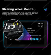Autoradio CarPlay Suzuki Jimny JB64 et JB74 (2018-2020) – Écran 9 pouces, jusqu'à 2 Go + 32 Go, vue 17