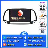 Autoradio CarPlay Fiat Doblo (2015-2019) – Écran 9 pouces, jusqu'à 12 Go + 256 Go, vue 16