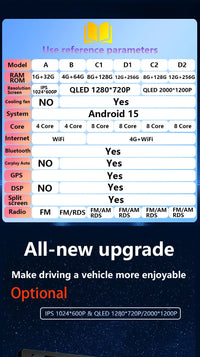 Autoradio CarPlay Nissan Juke (2011-2016) – Écran 9 pouces, Android 15, option écran 2K, vue 8