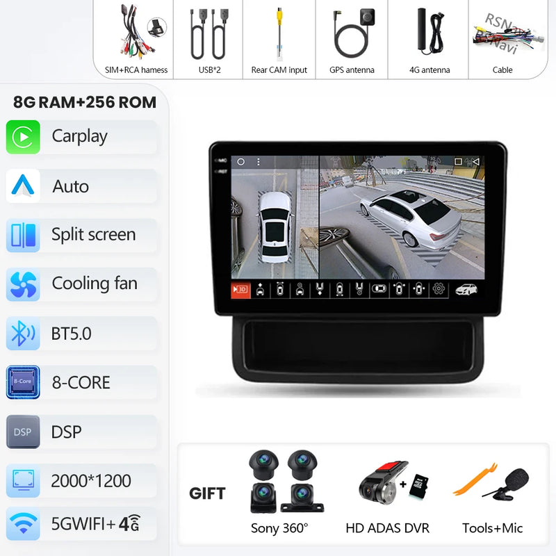 Autoradio CarPlay Renault Trafic 2, Opel Vivaro A et Nissan Primastar (2006-2014) – Écran tactile, jusqu'à 16 Go + 512 Go, vue 32