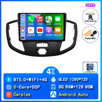 Autoradio CarPlay Ford Transit (2015-2018) – Écran 9 pouces, 4G, jusqu'à 12 Go + 256 Go, vue 11