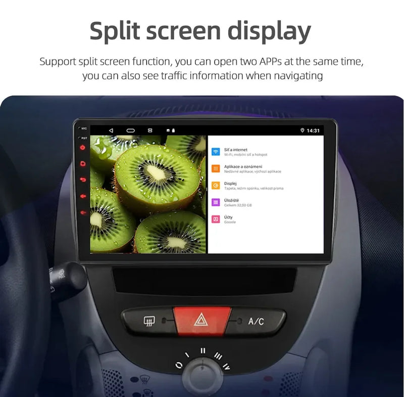 Autoradio CarPlay Dacia Logan 1 et Sandero (2009-2015) – Écran 9 pouces, jusqu'à 12 Go + 128 Go, vue 20