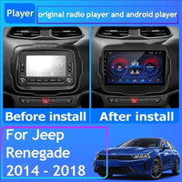 Autoradio CarPlay Jeep Renegade (2016-2020) – Écran 9 pouces, jusqu'à 16 Go + 512 Go, vue 6