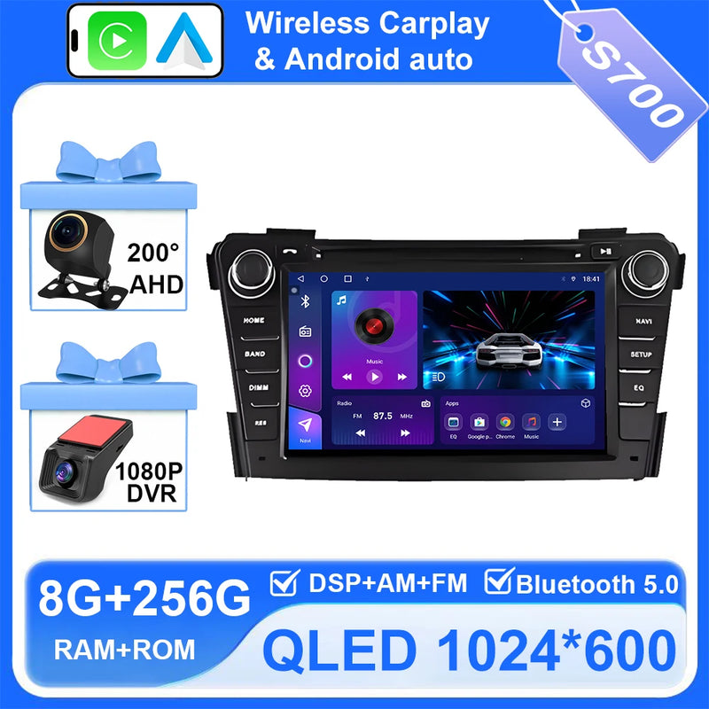 Autoradio CarPlay Hyundai i40 (2011-2019) – Écran QLED 7 pouces sans fil, jusqu'à 8 Go + 256 Go, vue 28