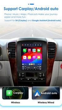 Autoradio CarPlay Kia Sorento BL (2002-2006) – Écran vertical 9,7 pouces, vue 4