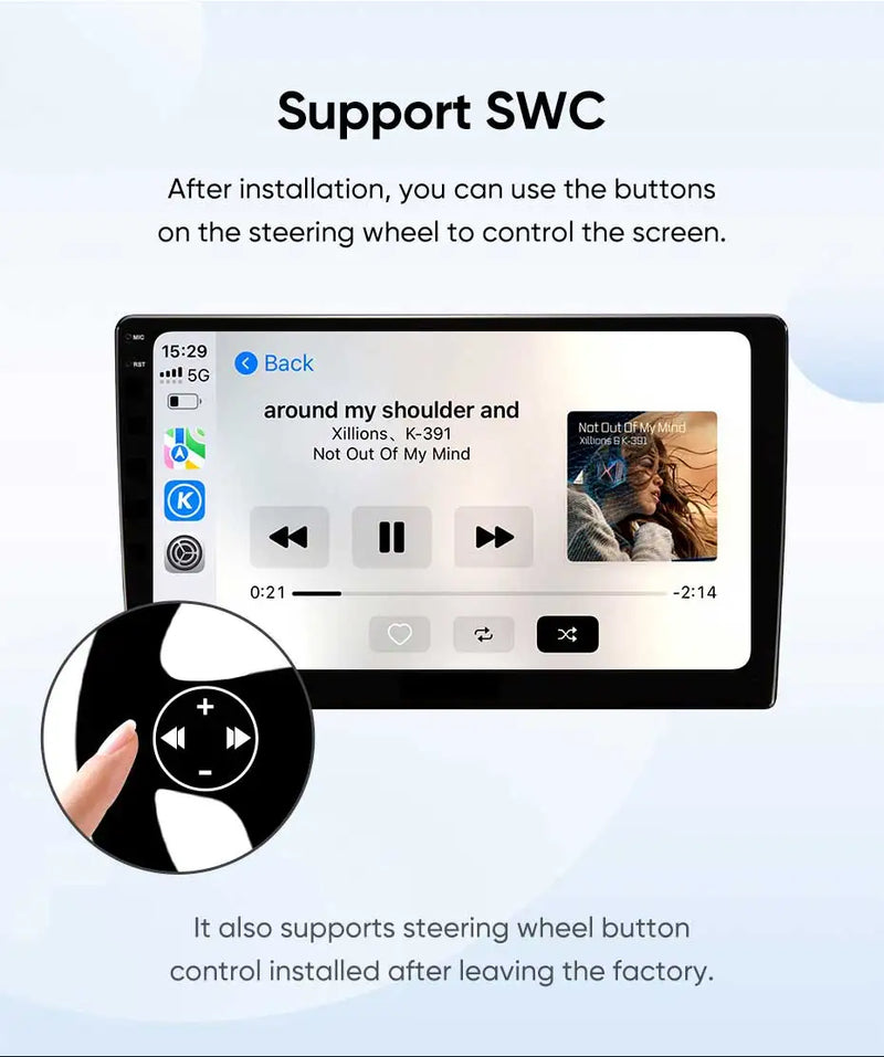 Autoradio CarPlay Opel Corsa F (2019-2023) – Écran 9 pouces, jusqu'à 12 Go + 256 Go, vue 19