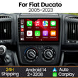 Autoradio CarPlay Fiat Ducato, Peugeot Boxer, Citroën Jumper (2006-2022) – Écran 9 pouces, Android 14