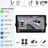 Autoradio CarPlay Fiat Tipo, Egea et Dodge Neon (2015-2018) – Écran QLED, jusqu'à 16 Go + 512 Go, vue 22