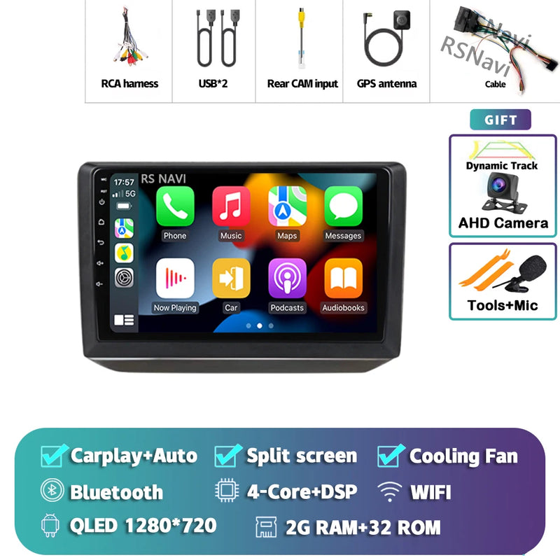 Autoradio CarPlay Skoda Fabia 2 (2007-2014) – Écran QLED, jusqu'à 16 Go + 512 Go, vue 19