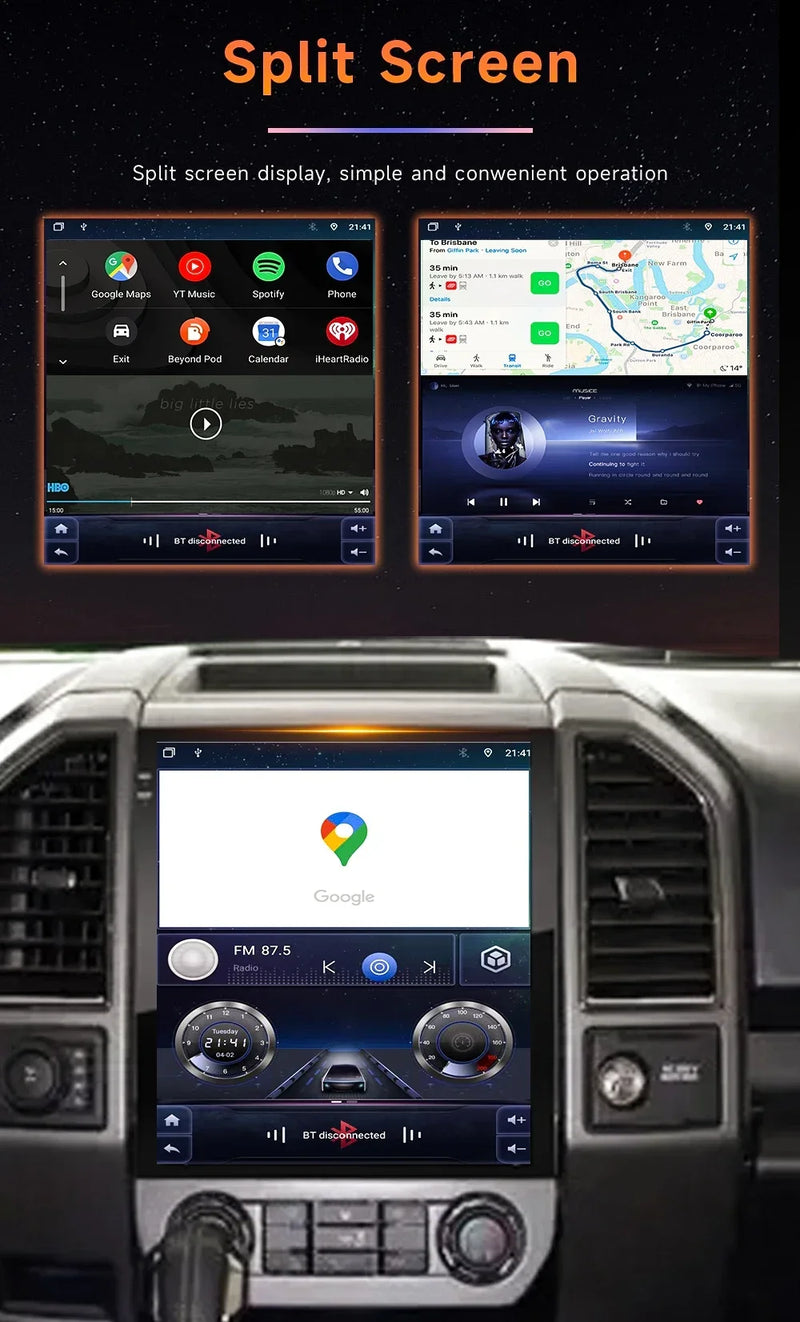 Autoradio CarPlay Renault Clio 5 (2019-2021) – Écran vertical 9,7 pouces, jusqu'à 8 Go + 256 Go, vue 22