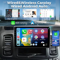 Autoradio CarPlay Renault Trafic 2, Opel Vivaro A et Nissan Primastar (2006-2014) – Écran tactile, jusqu'à 16 Go + 512 Go, vue 4
