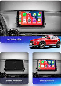 Autoradio CarPlay Mazda CX-3 (2014-2021) – Écran 9 pouces, jusqu'à 16 Go + 512 Go, vue 7