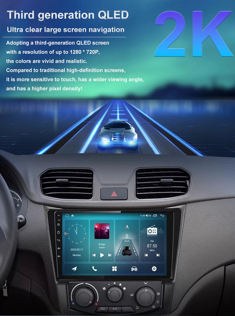 Autoradio CarPlay Nissan Note E12 (2012-2021) – Écran 9 pouces, jusqu'à 8 Go + 256 Go, vue 7