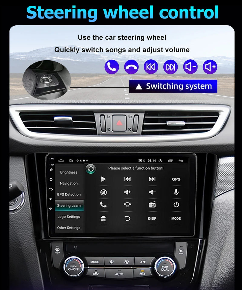 Autoradio CarPlay Citroën C3 et DS3 (2010-2016) – Écran QLED 7 pouces, Android 16, jusqu'à 8 Go + 256 Go, vue 12