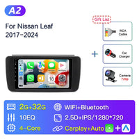 Autoradio CarPlay Nissan Leaf ZE1 (2017-2024) – Écran 9 pouces, caméra de recul, vue 11