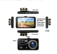 Dashcam Tactile 4 Pouces Avant et Arrière 1080P – Vision Nocturne, Mode Parking, vue 14