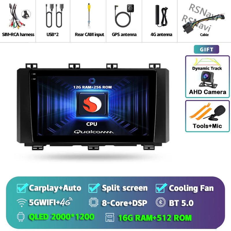 Autoradio CarPlay Seat Ateca et Cupra Ateca (2016-2021) – Écran 9 pouces, Android 16, vue 49