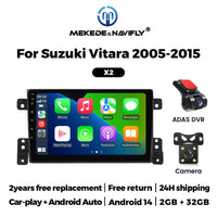 Autoradio CarPlay Suzuki Grand Vitara 3 (2005-2015) – Écran 9 pouces, Android 14, 2 Go + 32 Go, vue 11