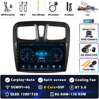Autoradio CarPlay Dacia Sandero et Logan 2 (2014-2019) – Écran 9 pouces, jusqu'à 12 Go + 256 Go, vue 37