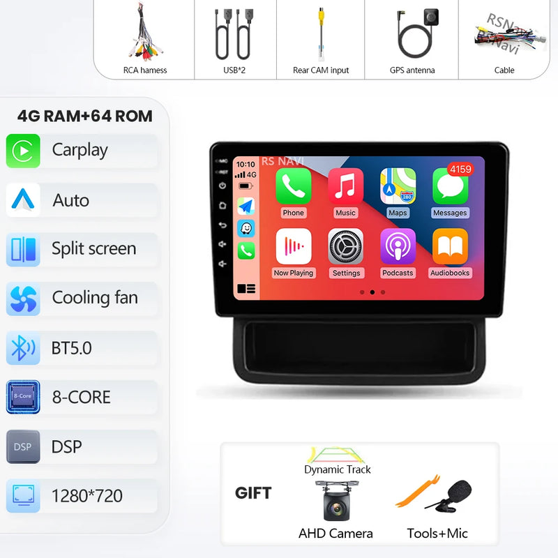 Autoradio CarPlay Renault Trafic 2, Opel Vivaro A et Nissan Primastar (2006-2014) – Écran tactile, jusqu'à 16 Go + 512 Go, vue 38