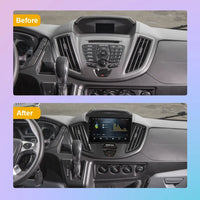 Autoradio CarPlay Ford Transit (2015-2018) – Écran 9 pouces, 4G, jusqu'à 12 Go + 256 Go, vue 6
