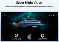 Dashcam Mini 4K Wi-Fi 5 GHz – Avant 4K et Arrière 1080P, Annonces Vocales, vue 18
