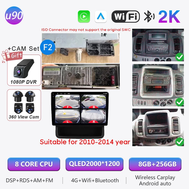 Autoradio CarPlay Renault Trafic 2, Opel Vivaro A et Nissan Primastar (2001-2014) – Écran tactile, jusqu'à 12 Go + 256 Go, vue 43