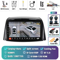 Autoradio CarPlay Renault Koleos (2008-2016) – Écran 9 pouces sans fil, jusqu'à 16 Go + 512 Go, vue 40