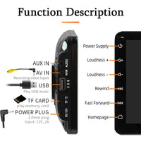 Écran CarPlay Portable Universel 7 Pouces – Ventouse ou Socle, Caméra de Recul, vue 19