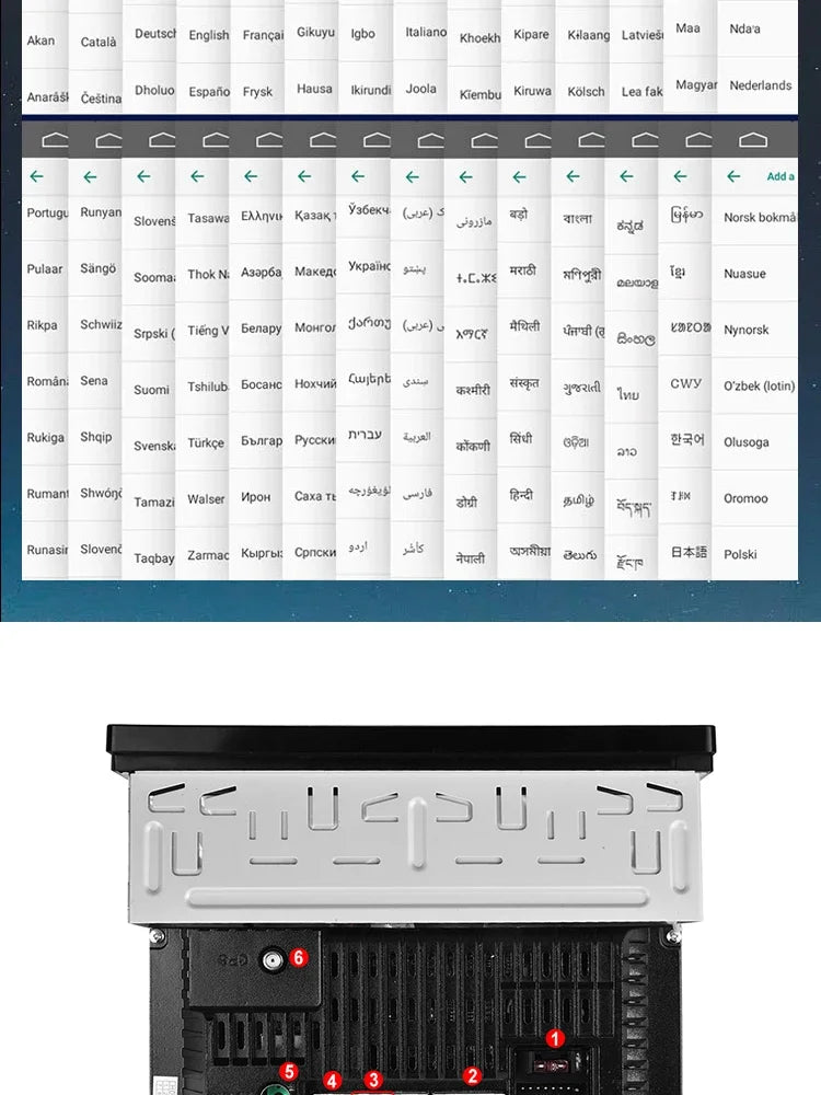 Autoradio CarPlay Renault Twingo 2 (2007-2016) – Écran 6,86 pouces 1 DIN, jusqu'à 4 Go + 64 Go, vue 26