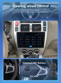 Autoradio CarPlay Hyundai Tucson (2004-2009) – Écran 10 pouces, jusqu'à 16 Go + 256 Go, vue 16