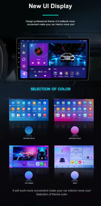 Autoradio CarPlay Citroën C2 et C3 (2001-2010) – Écran QLED 9 pouces, jusqu'à 12 Go + 256 Go, vue 18