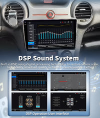 Autoradio CarPlay Kia Carens UN (2006-2012) – Écran 9 pouces, console type B, vue 18