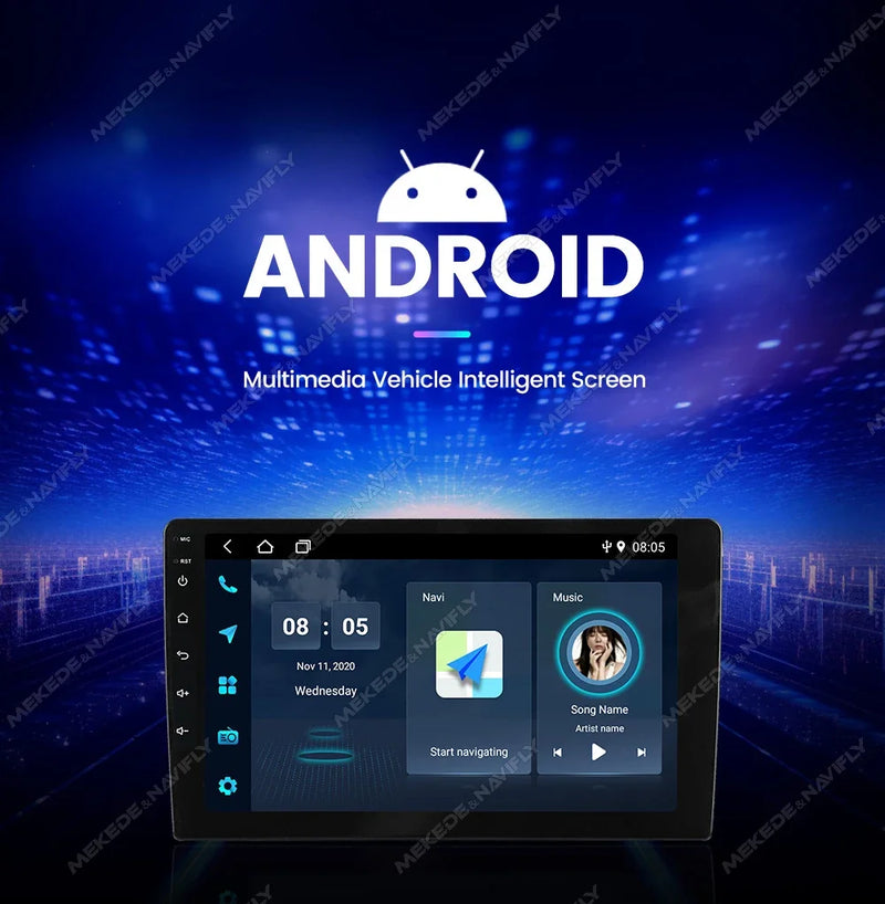Autoradio CarPlay Fiat 500 (2010-2015) – Écran 9 pouces IPS, Android 14, jusqu'à 2 Go + 32 Go, vue 12