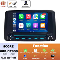 Autoradio CarPlay Fiat Panda (2003-2012) – Écran QLED 7 pouces, jusqu'à 8 Go + 256 Go, vue 12