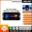 Autoradio CarPlay Jeep, Chrysler et Dodge (2005-2015) – Écran 7 pouces, jusqu'à 8 Go + 128 Go