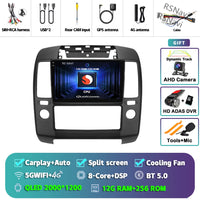 Autoradio CarPlay Nissan Navara D40 (2004-2010) – Écran 9 pouces, Android 16, vue 28