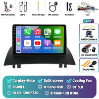 Autoradio CarPlay Renault Mégane 2 (2002-2009) – Écran 9 pouces, jusqu'à 16 Go + 512 Go, vue 29
