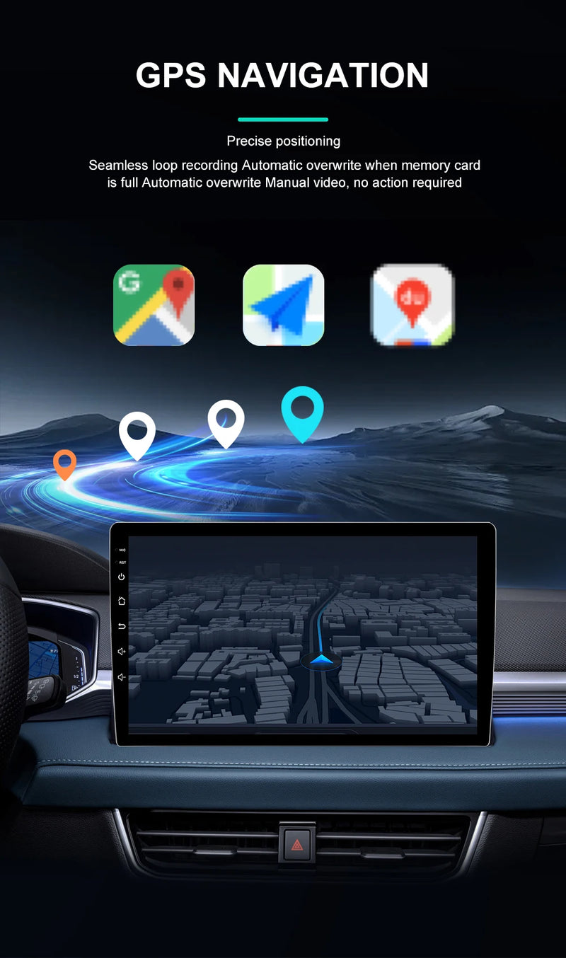 Autoradio CarPlay Ford Fiesta (2009-2017) – Écran 9 pouces, option écran 2K, jusqu'à 12 Go + 256 Go, vue 14