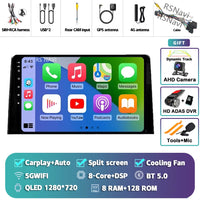 Autoradio CarPlay Citroën Berlingo, Peugeot Partner et Opel Combo (2019-2020) – Écran 9 pouces, Android 16, jusqu'à 16 Go + 512 Go, vue 35