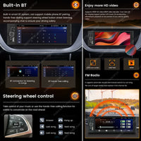 Autoradio 1 DIN CarPlay Universel 6,86 Pouces – Filaire ou Sans Fil, Bluetooth, vue 3