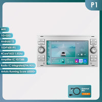 Autoradio CarPlay Ford Focus, Mondeo, S-Max et Kuga (2003-2012) – Écran 7 pouces, 2 DIN, vue 54