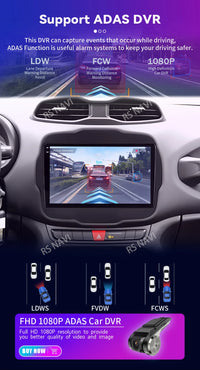 Autoradio CarPlay Jeep Renegade (2016-2020) – Écran 9 pouces, jusqu'à 16 Go + 512 Go, vue 25