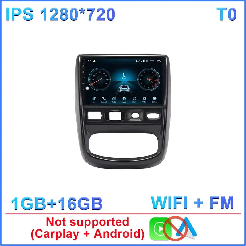 Autoradio CarPlay Dacia Duster 1 (2010-2015) – Écran 9 pouces, jusqu'à 12 Go + 256 Go, vue 43