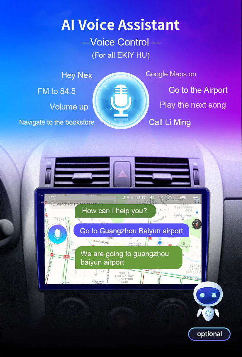 Autoradio CarPlay Kia Soul 2 (2013-2019) – Écran 9 pouces, jusqu'à 16 Go + 256 Go, vue 12
